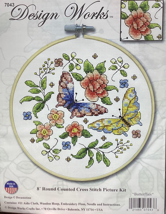 Butterflies Kit by Design Works Crafts
