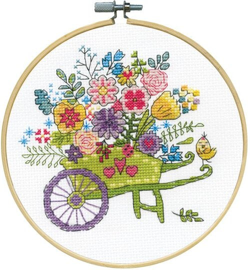Flower Cart Kit by Design Works Crafts