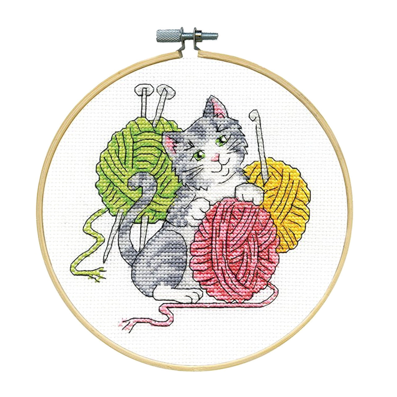 Yarn Cat Kit by Design Works Crafts