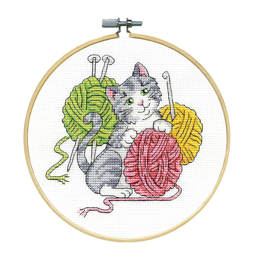 Yarn Cat Kit by Design Works Crafts