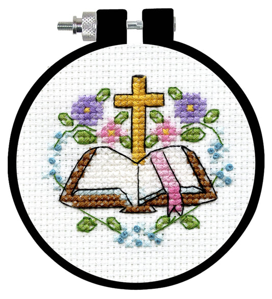 Cross & Bible Kit by Design Works Crafts