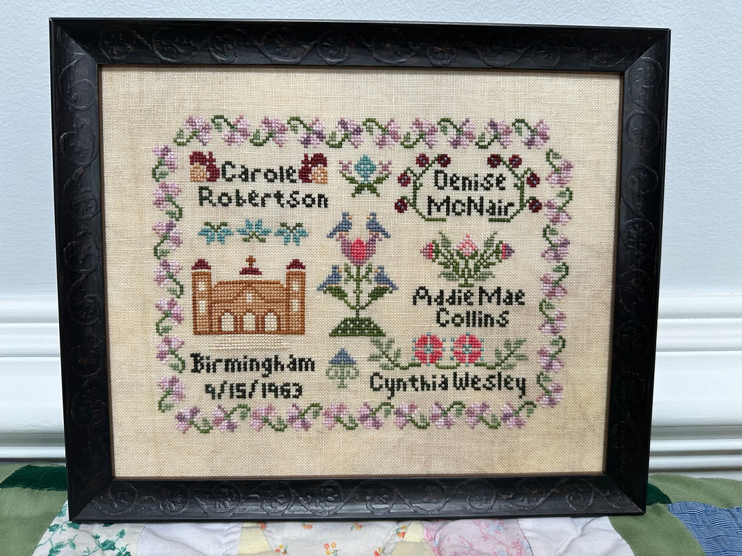 Birmingham Girls Sampler By Rebel Stitcher Designs