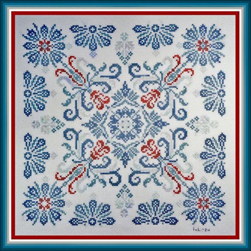 Madeira Blues by Tempting Tangles Designs