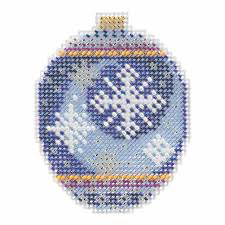 Midnight Snowfall: Beaded Holiday Kit By Mill Hill