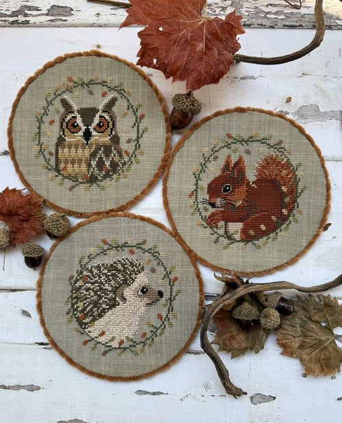 Fall Animals Trio 2025 by Puntini Puntini