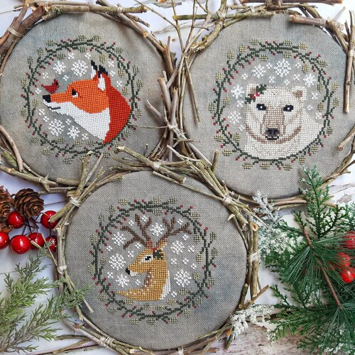 Winter Animals Trio 2024 by Puntini Puntini
