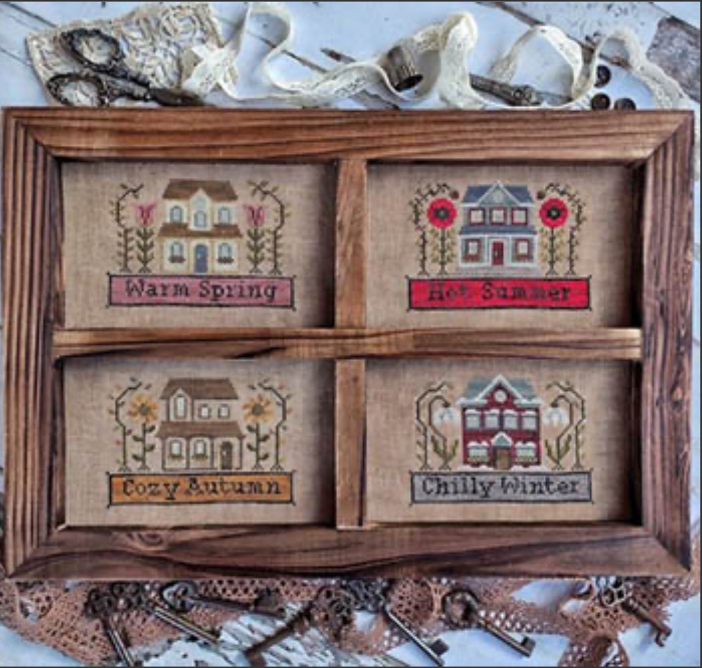 Seasons Houses by Puntini Puntini