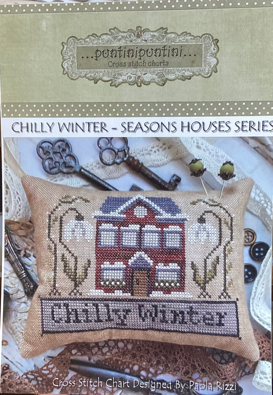 Seasons Houses Series: Chilly Winter by Puntini Puntini