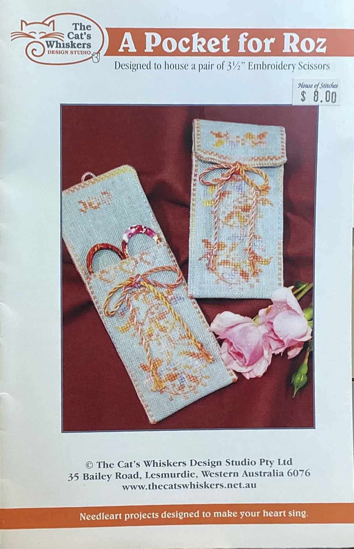 A Pocket for Roz by The Cat’s Whiskers