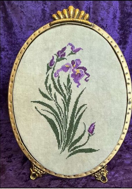 Purple Iris by Keslyn’s