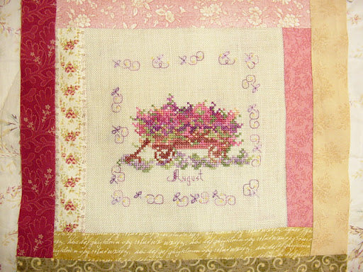 Country Garden in August by Country Garden Stitchery
