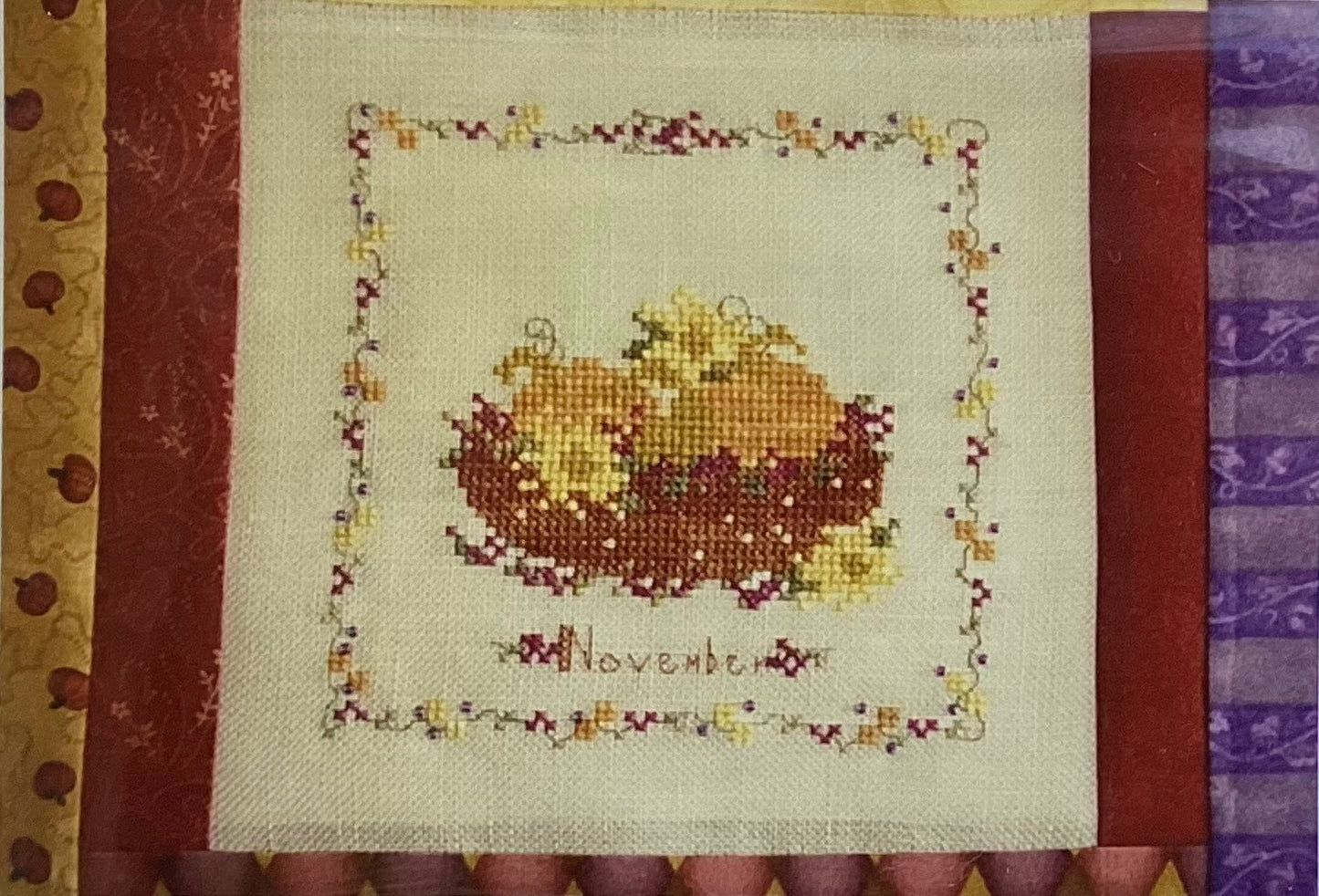 Country Garden in November by Country Garden Stitchery