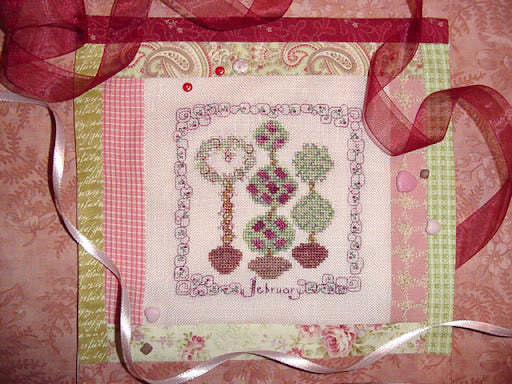 Country Garden in February by Country Garden Stitchery