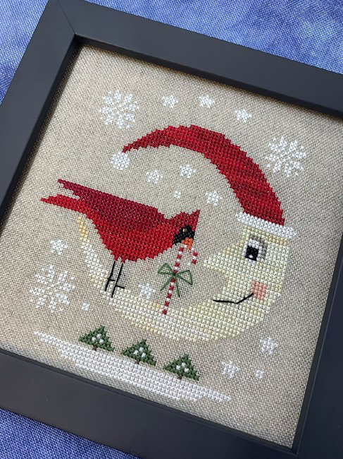 Christmas Moon by Stitches by Ethel