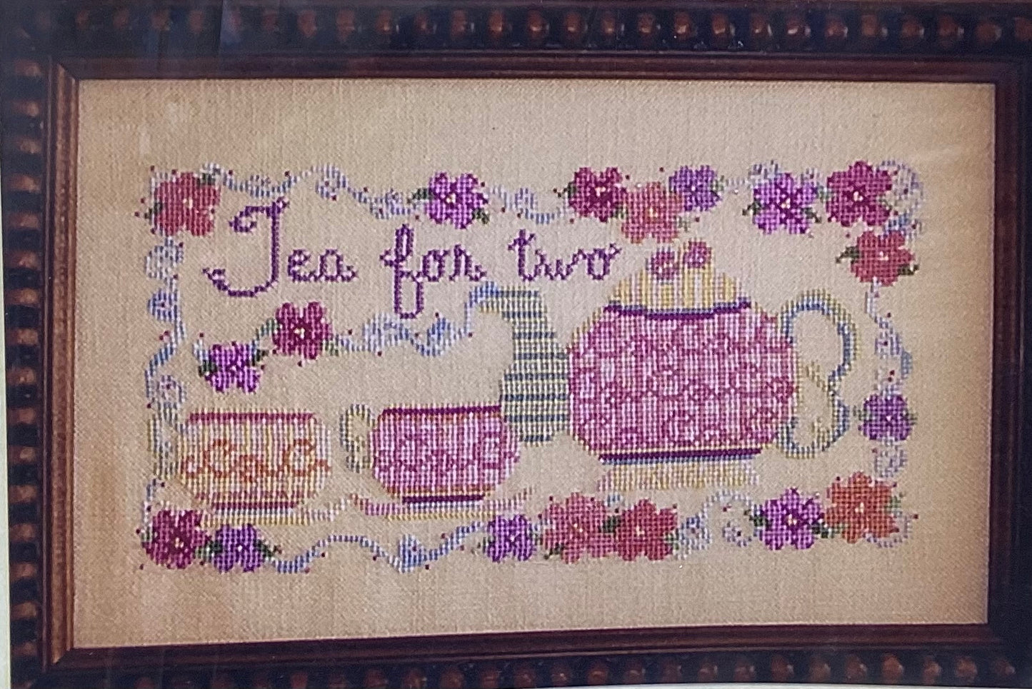Tea for Two by Country Garden Stitchery