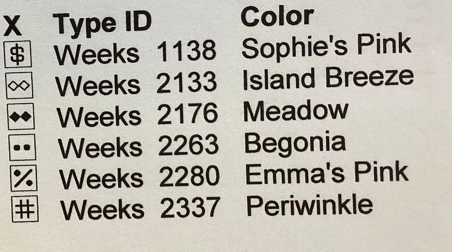 June Rose by Country Garden Stitchery