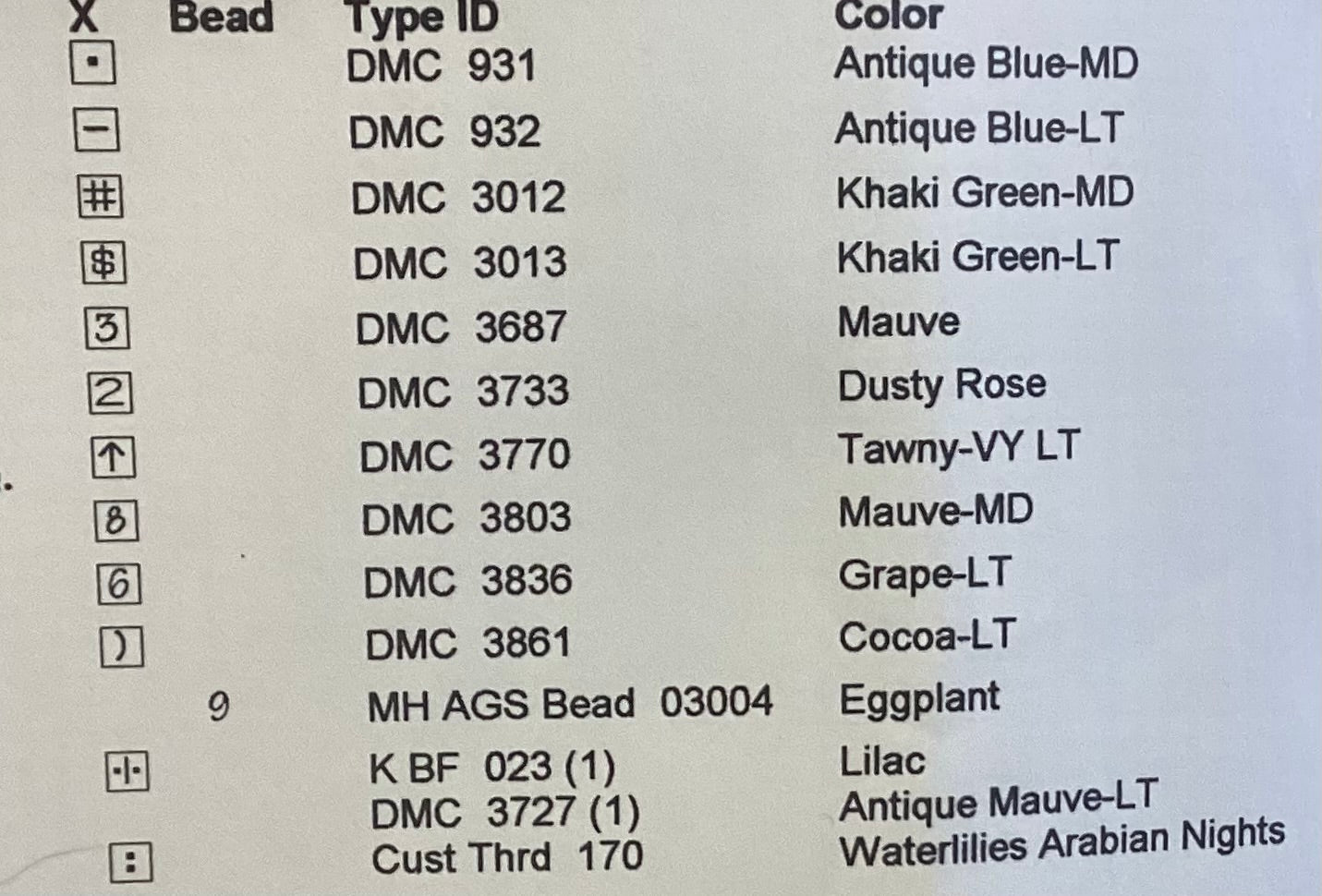 Floral Cross by Country Garden Stitchery