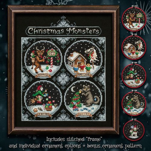 Christmas Monsters by LoLa Crow