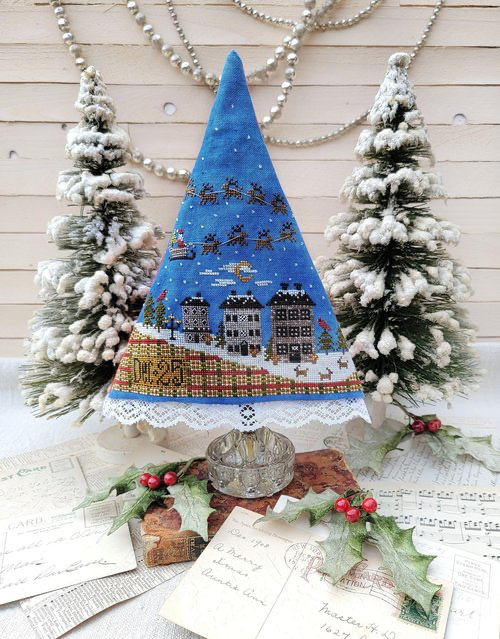 Santa’s Night Tree by Hello from Liz Mathews