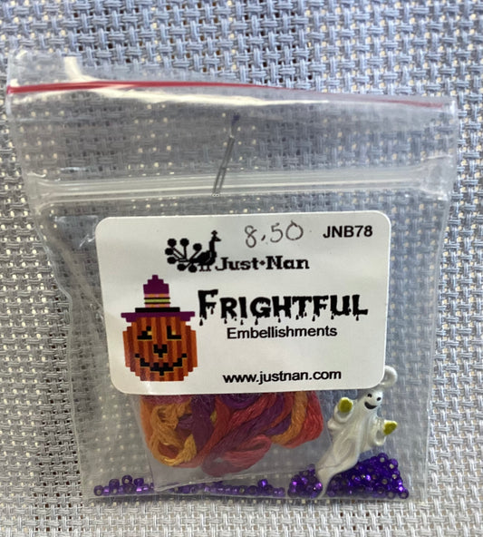 Frightful Embellishment Pack By Just Nan