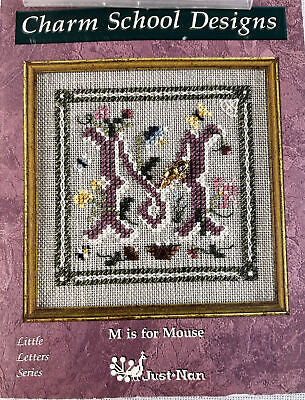 M is for Mouse: Charm School Designs By Just Nan