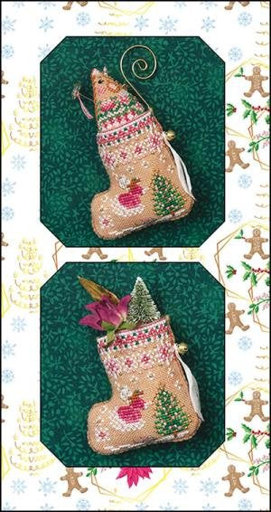 Gingerbread Mouse Fairy Stocking By Just Nan