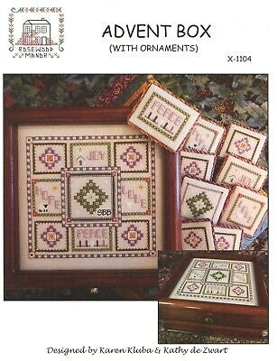 Advent Box with Ornaments by Rosewood Manor