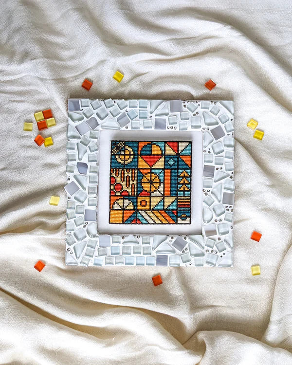 Summer Mosaic by Shaded Stitchery
