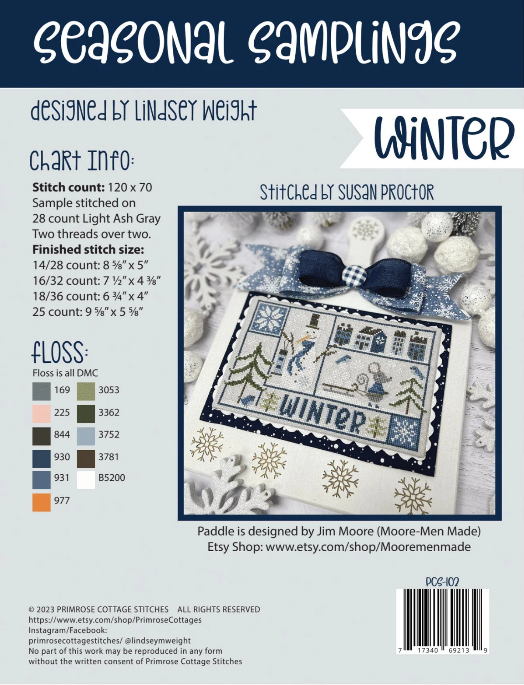 Seasonal Samplings: Winter by Primrose Cottage