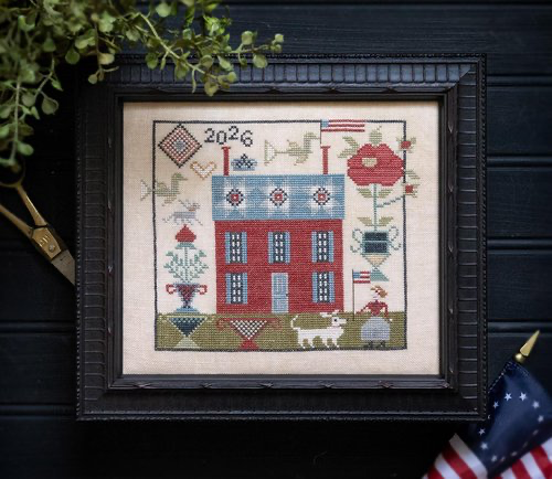 Miss Pilkington’s Cottage by Plum Street Samplers