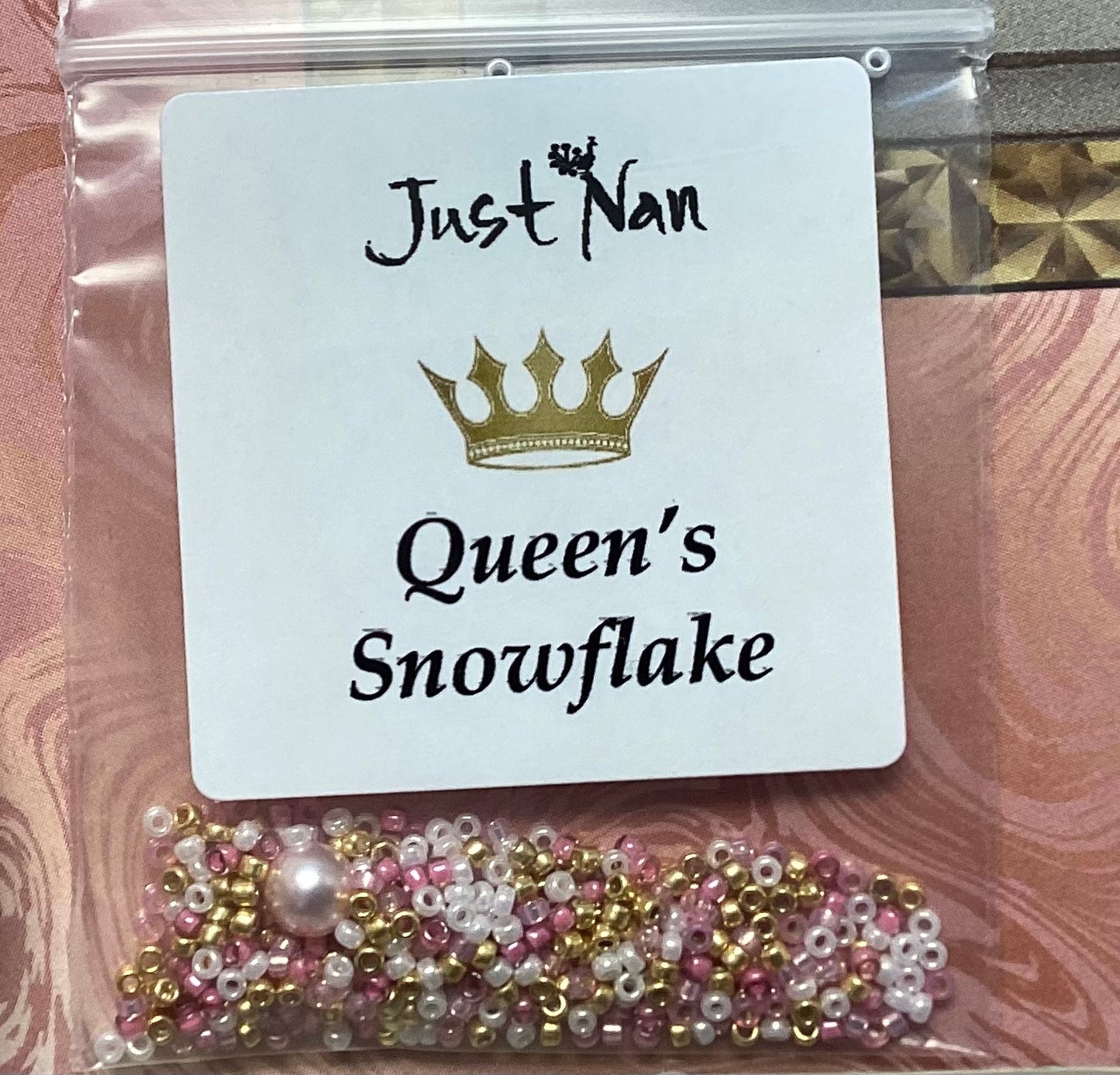 Queen’s Snowflake By Just Nan