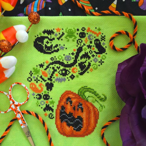 Puking Pumpkin by BAD Stitch