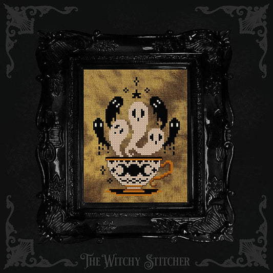 Haunted Tea by The Witchy Stitcher