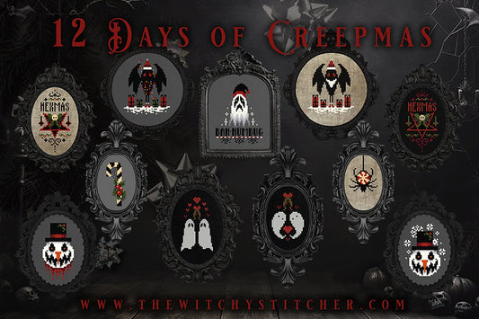 12 Days of Creepmas by The Witchy Stitcher