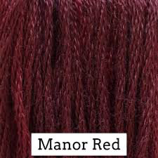 Manor Red Classic Colorworks Embroidery Floss CCT-101