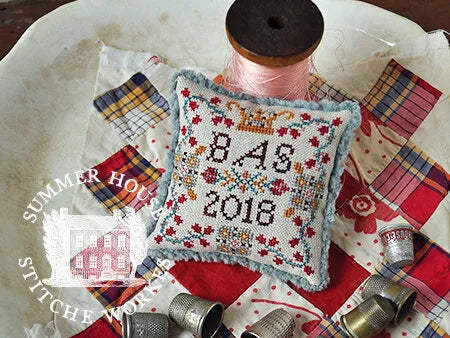 Fragments in Time 2018: #2 Celebrating Sampler Cartouches by Summer House Stitche Workes