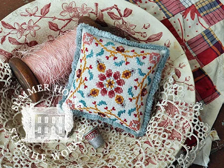 Fragments in Time 2018: #4 Celebrating Sampler Cartouches by Summer House Stitche Workes