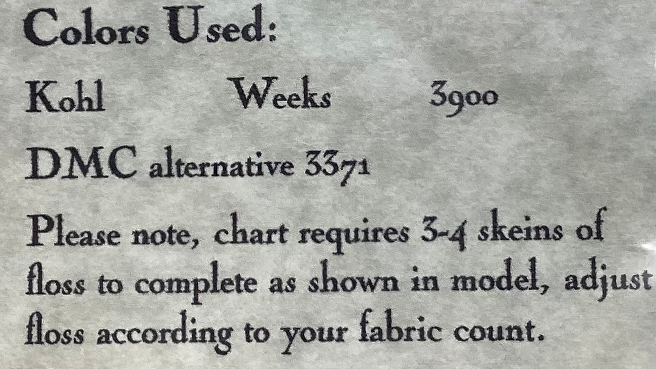 E. Pluribus Unum by Summer House Stitche Workes