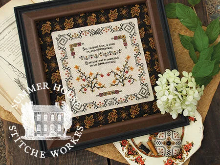Starflower Sampler by Summer House Stitche Workes