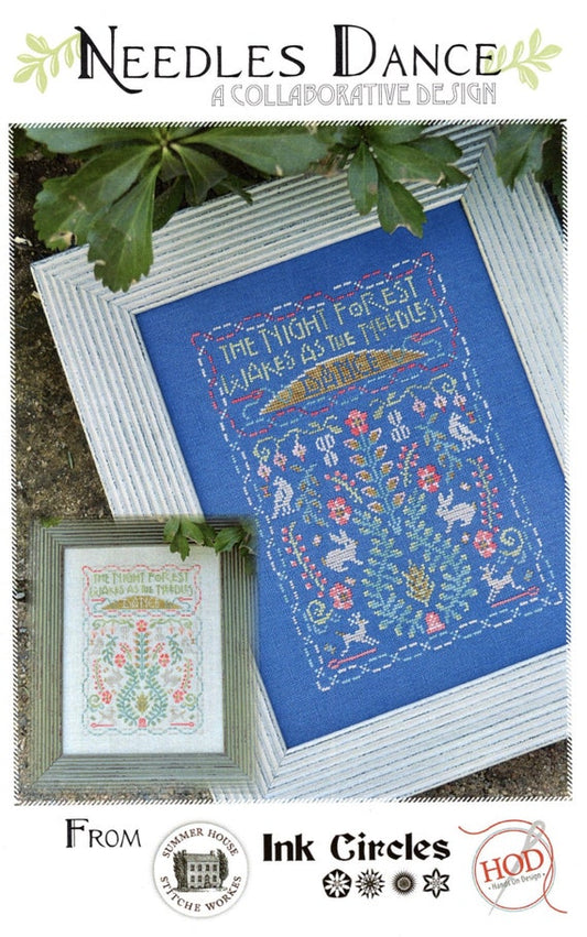 Needles Dance by Summer House Stitche Workes, Ink Circles, and Hands on Design