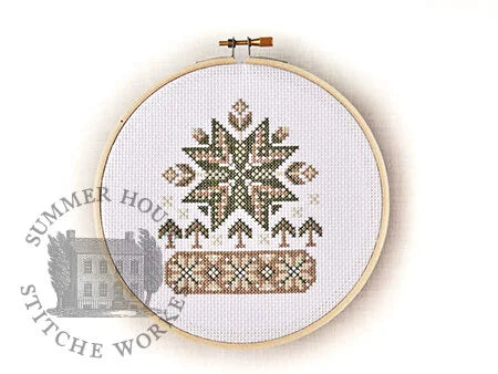 Modern Organics: Whispering Winter by Summer House Stitche Workes
