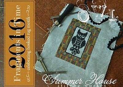 Fragments in Time 2016: Owl by Summer House Stitche Workes