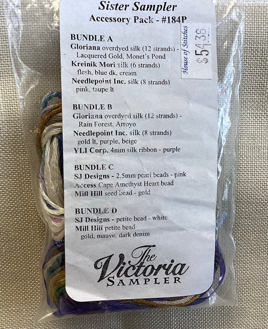 Sister Sampler Accessory Pack by The Victoria Sampler #184P