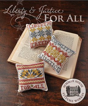 Liberty & Justice For All by Summer House Stitche Workes