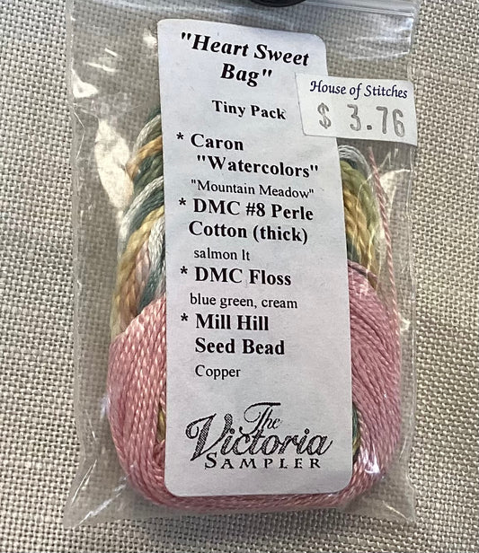 Heart Sweet Bag Accessory Pack By The Victoria Sampler