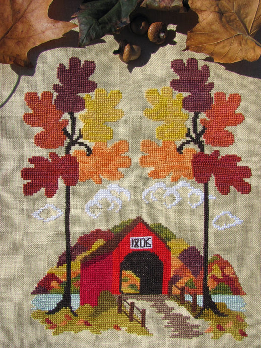 Autumn in Vermont by By The Bay Needleart