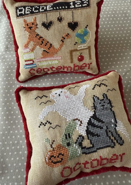 Cats on the Month: September and October by Romy's Creation