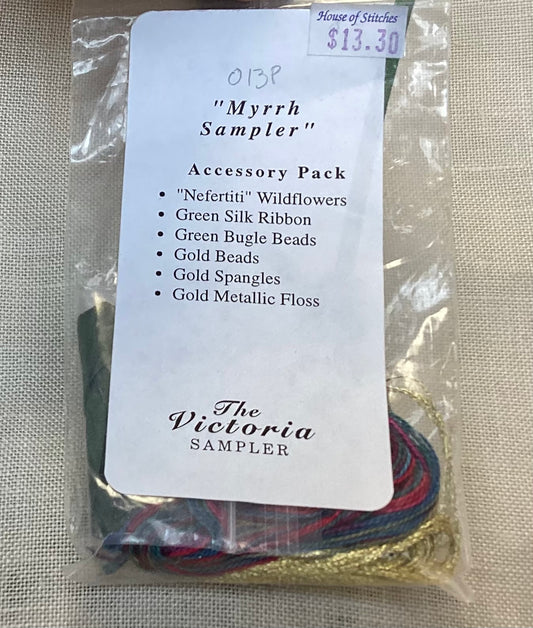 Myrrh Sampler Accessory Pack By The Victoria Sampler #013P