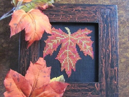 Fall Leaf by By The Bay Needleart
