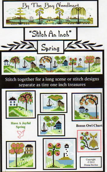 Stitch An Inch: Spring by By The Bay Needleart